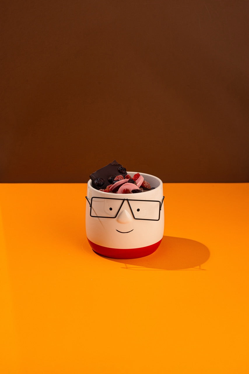 Red Chocolare Holder