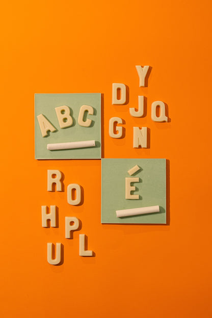 Chocolate Alphabet Bars