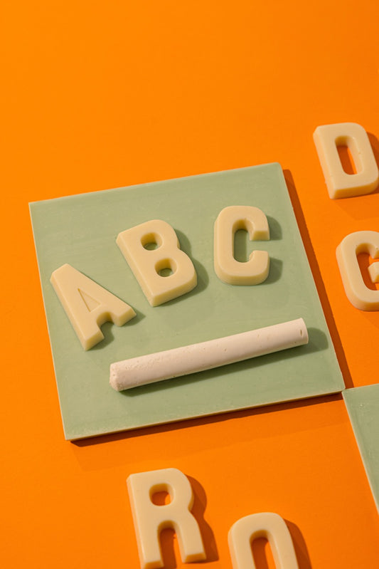 Chocolate Alphabet Bars