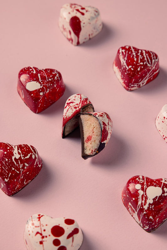 Chocolate Heart Bites