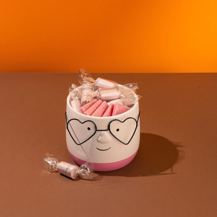 Pink Chocolare Holder